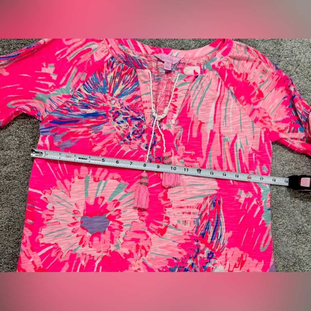 Lilly Pulitzer Tropical Shift Dress-Pink-XS - Picture 7 of 9